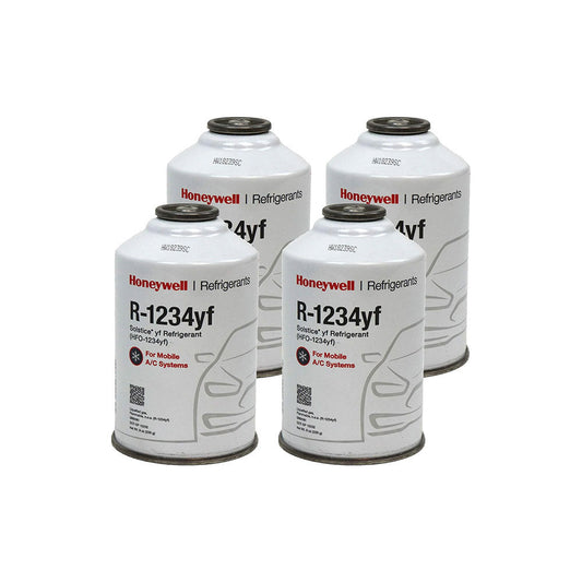R-1234YF Refrigerant 8 oz. (4 Cans)